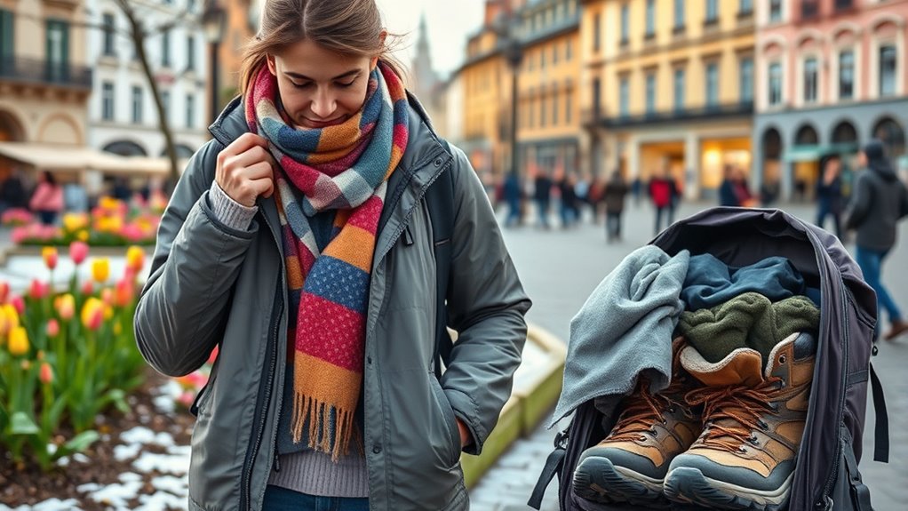 versatile layers for travel