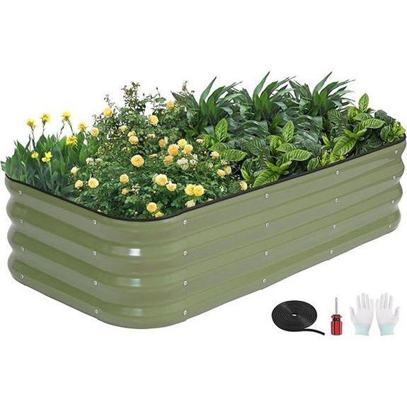 3-in-1 Modular Raised Garden Bed Kit
