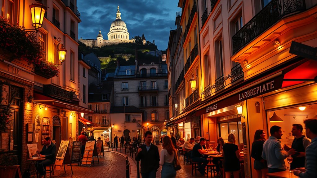 vibrant dining and nightlife scene