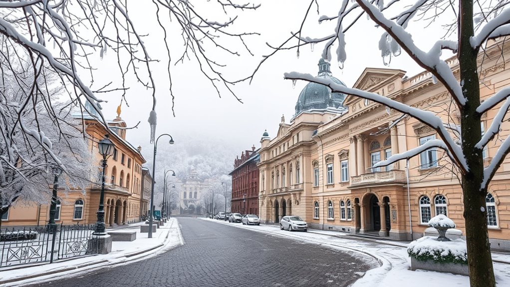 vienna s winter temperature fluctuations