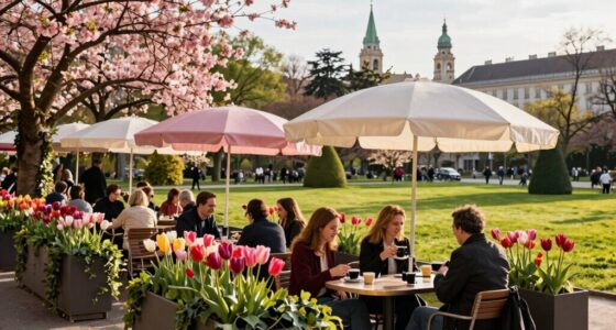 vienna spring coffee parks trips