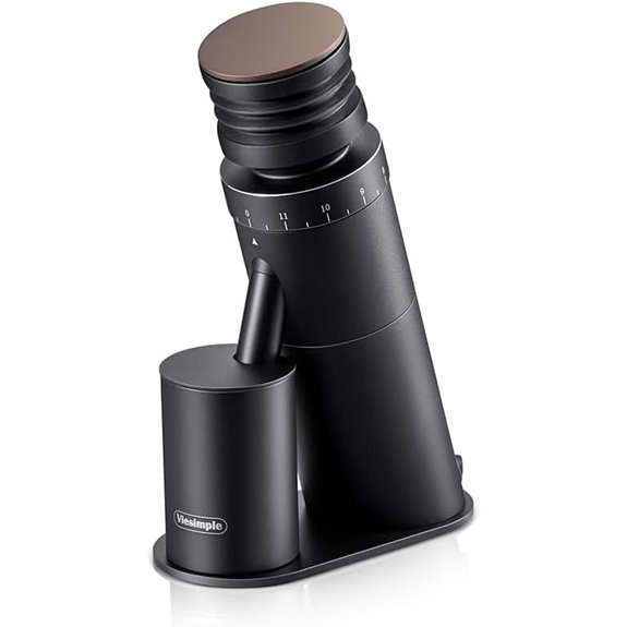 Viesimple Gen 4 Coffee Grinder with Dosing Cup