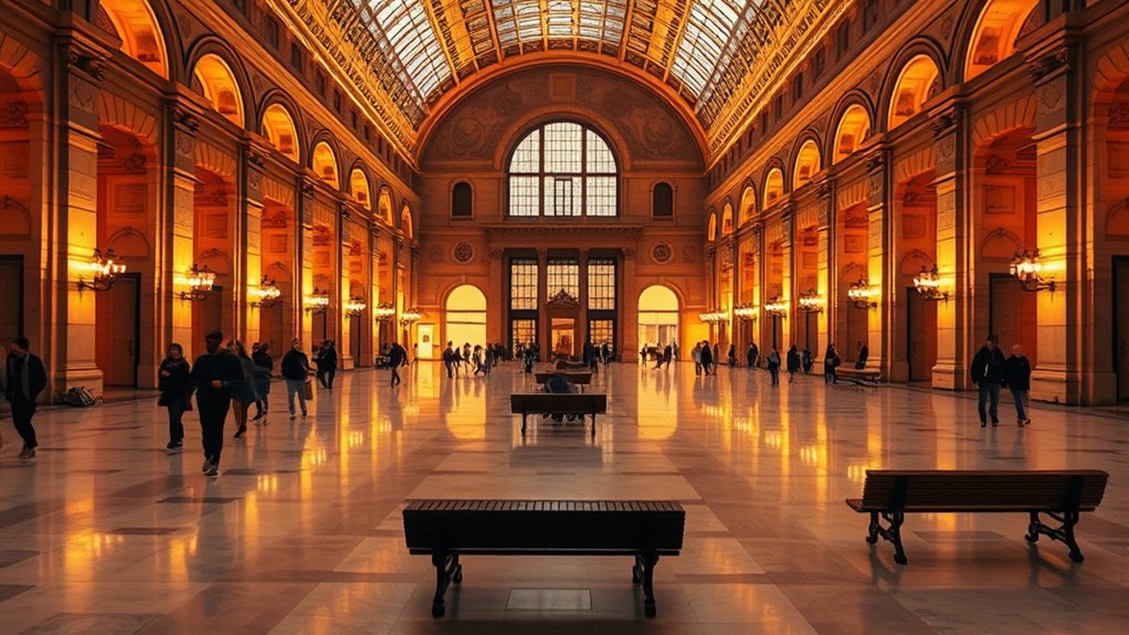 visit museums during off peak hours