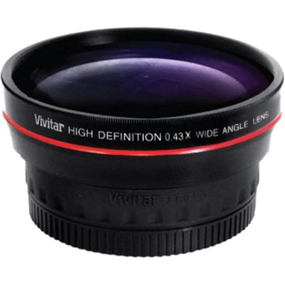 Vivitar 52mm 0.43X Professional Wide Angle Lens with Macro
