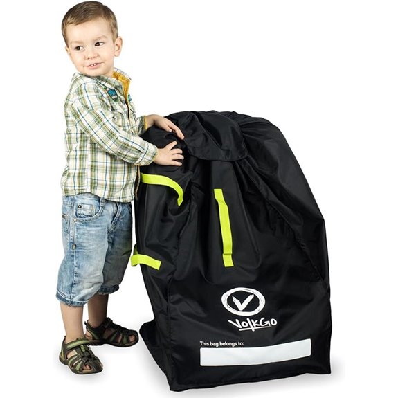 V VOLKGO Car Seat Travel Bag with Padded Straps