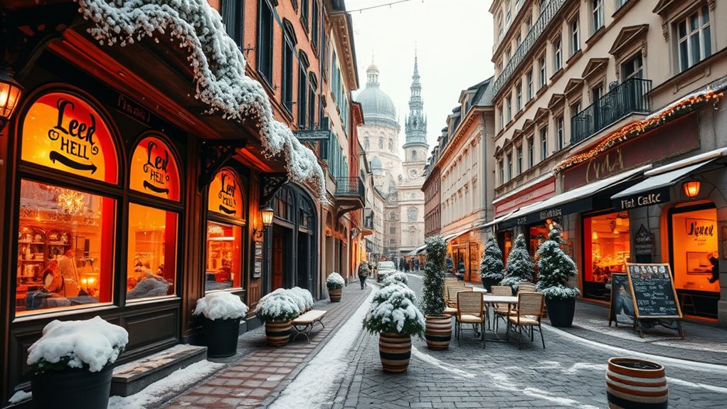 warm cozy winter pubs