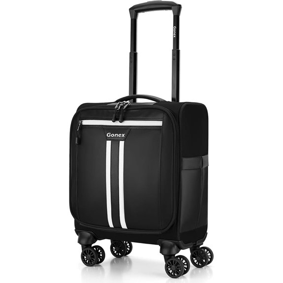 Gonex 16 Underseat Spinner Luggage Water-Resistant