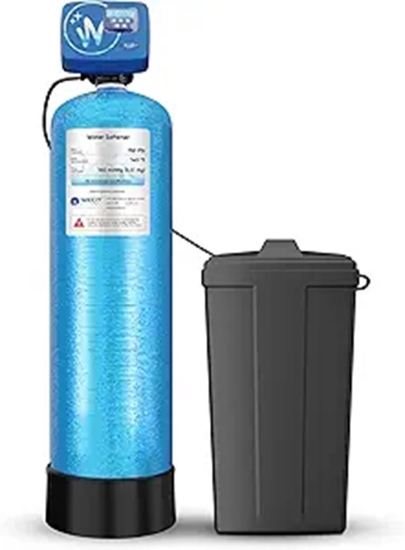 WECO 1 MNPT Water Softener System with LCD