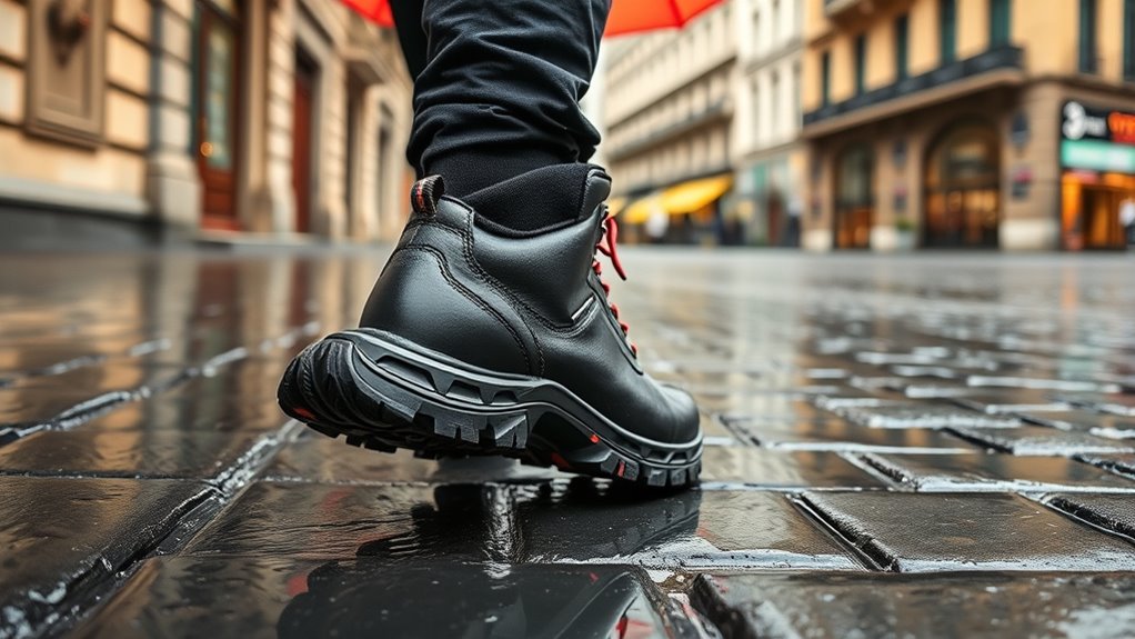 waterproof non slip breathable footwear