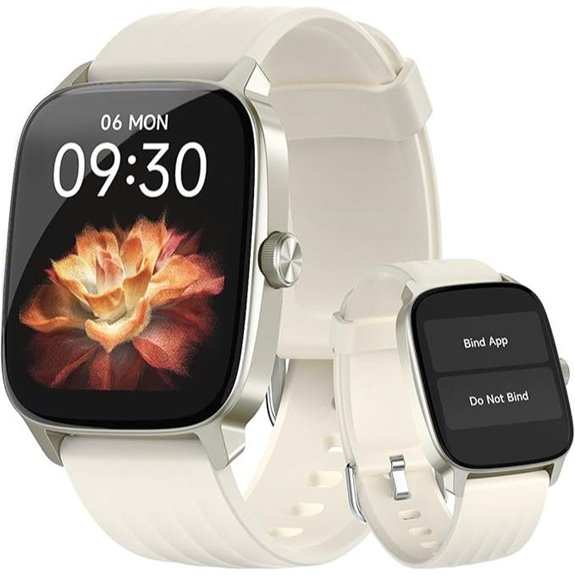 EURANS Waterproof Smart Watch with Heart & Sleep Monitor