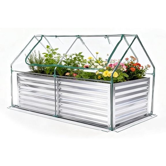 Smug Raised Garden Bed with Waterproof Cover