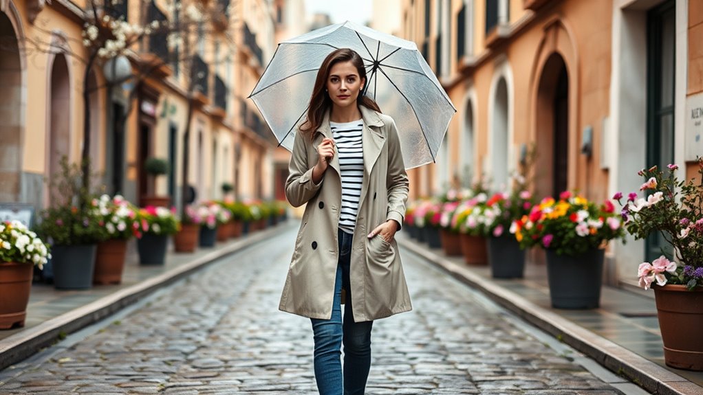 wear waterproof layered clothing