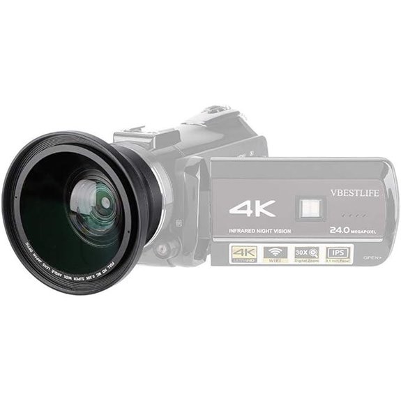 37mm 0.39X Wide Angle & Macro Lens for Cameras