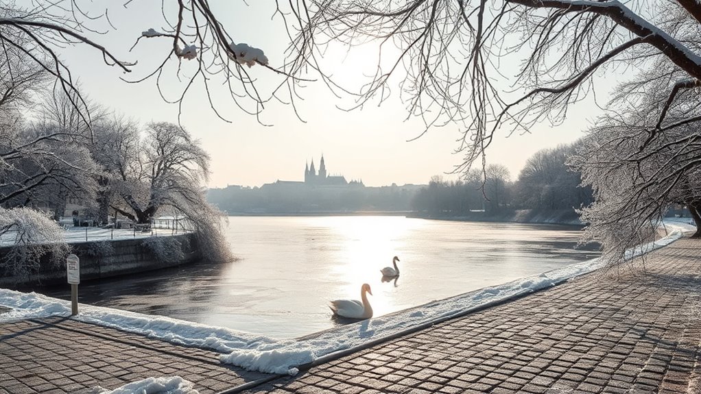 wildlife adapts to winter conditions