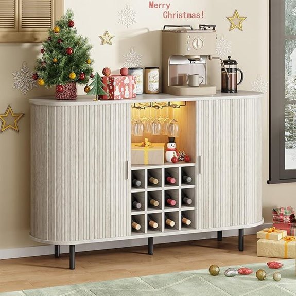 ONBRILL 55 Wine Bar Cabinet with Storage