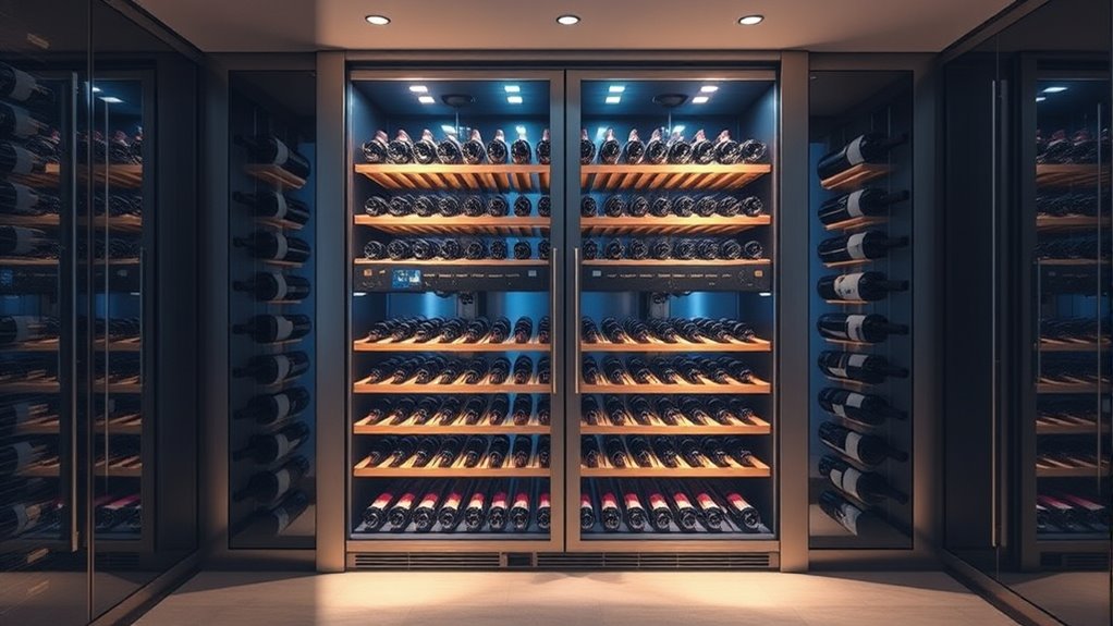 wine fridge capacity considerations
