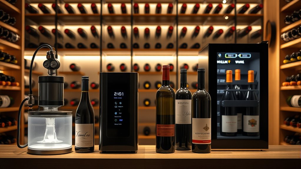 wine preservation system features