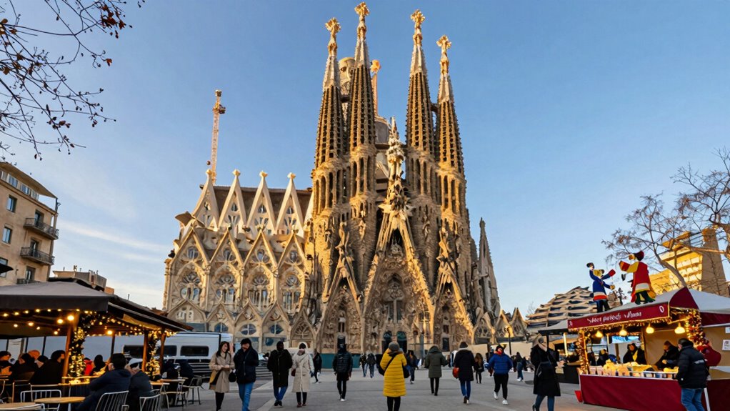winter crowds sightseeing weather