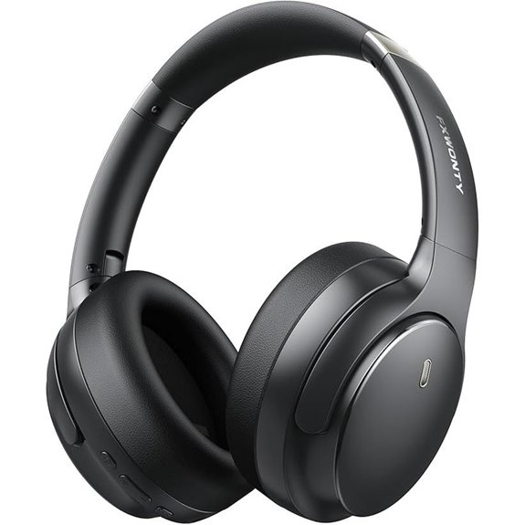Wireless Bluetooth Noise Cancelling Headphones with Long Battery