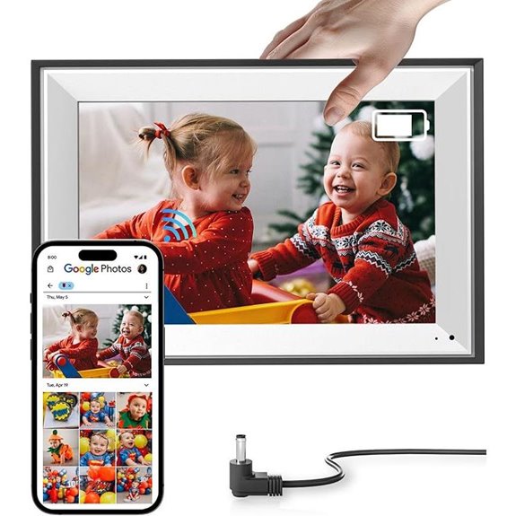 Cozyla WiFi Digital Photo Frame with Unlimited Storage