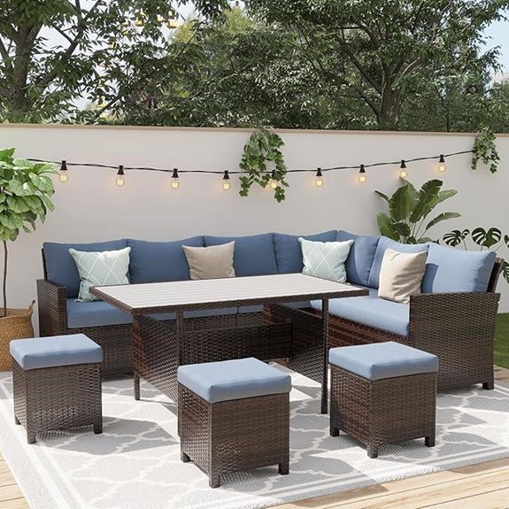 Wisteria Lane 7-Piece Outdoor Patio Furniture Set