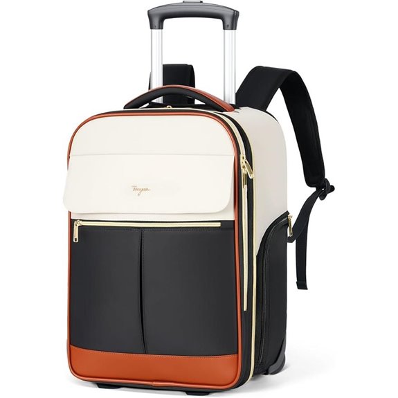 Rolling Women's Travel Backpack with Wheels