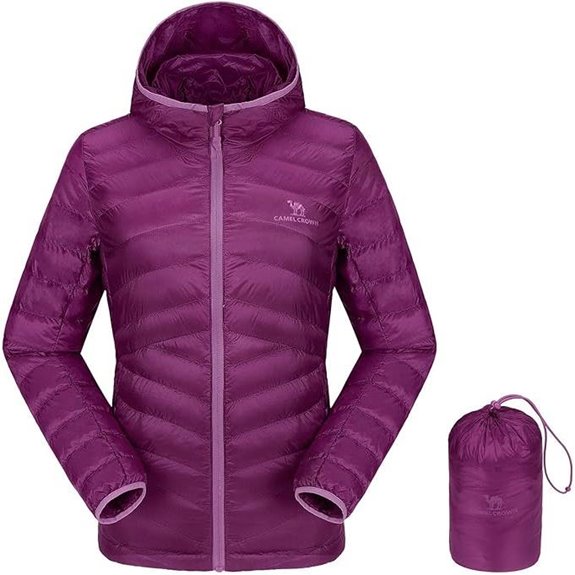 Camel Crown Women's Packable Down Puffer Jacket