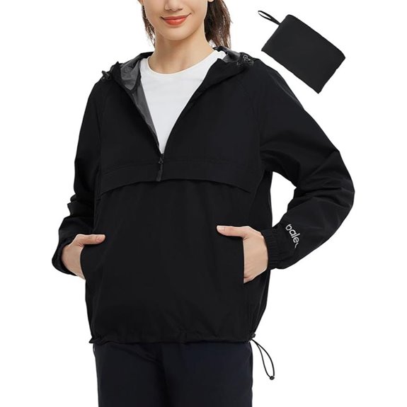 Baleaf Women's Waterproof Packable Rain Jacket