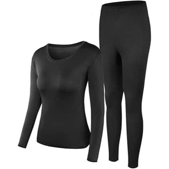 PISIQI Women's Thermal Underwear Set for Winter
