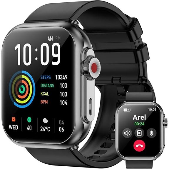 Smart Watch for Men Women with Heart Rate Monitor