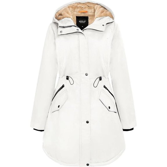 Orolay Women's Fleece-Lined Winter Parka with Hood