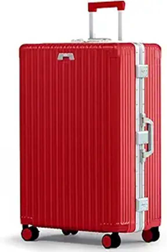 Nobl Zipperless Check-In Suitcase with Spinner Wheels