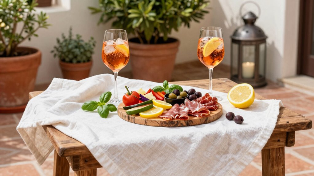 authentic regional italian aperitivo