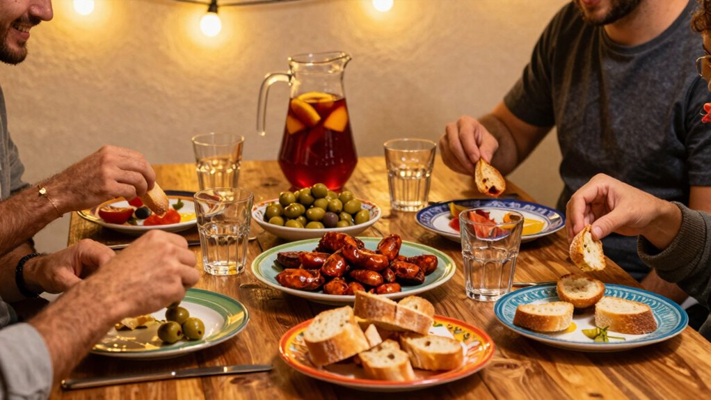 authentic spanish tapas celebration