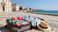 beach and city packing