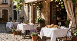charming european outdoor meals