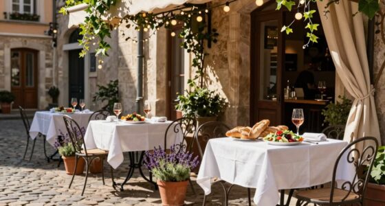 charming european outdoor meals