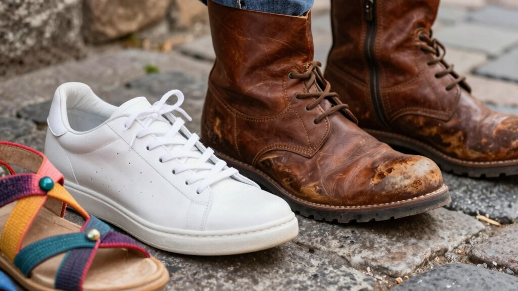 choosing appropriate travel footwear