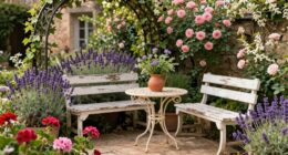 create a charming floral retreat