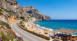 crete s beaches food driving