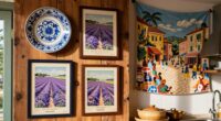 decorate with cultural artwork