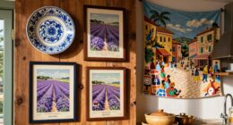decorate with cultural artwork