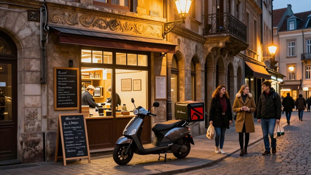 diverse european takeaway customs