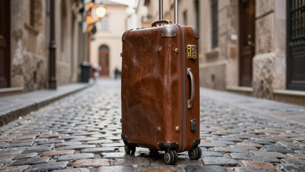 durable shock absorbing travel luggage