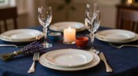elegant european table details