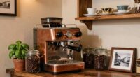 elegant italian coffee corner
