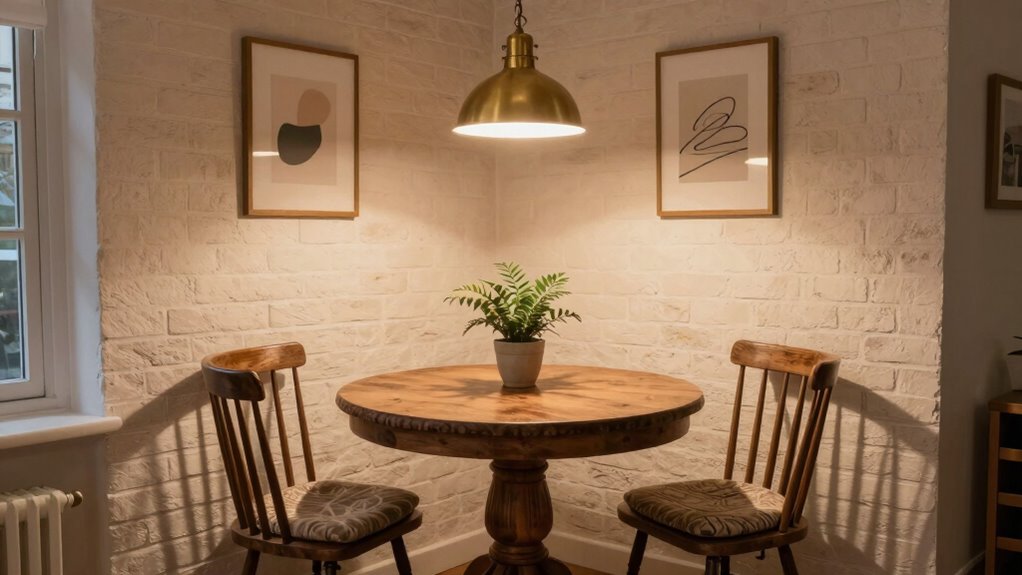 european cozy dining ambiance