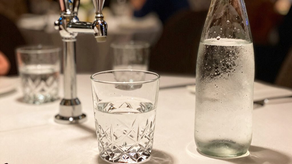 european restaurant water standards