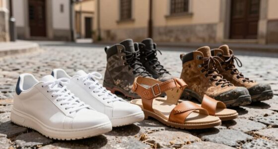 footwear choices for travel