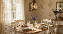 french inspired textured lighting